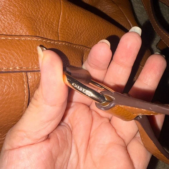 COACH                    Pebbled Leather Billy Backpack brown F37410  🎀🎀🎀 - Picture 16 of 16